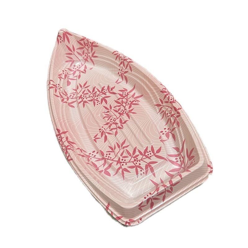 Pink Boat Sushi Plate